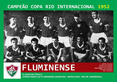 Fluminense 1952  MercadoLivre 📦